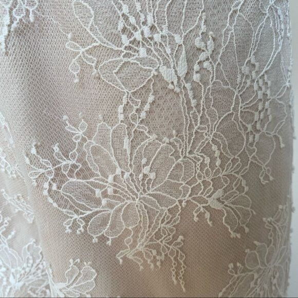 BHLDN Hayley Paige Shirley Bridal Romper in Ivory Size 2 NWT - Picture 8 of 10